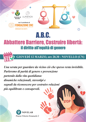 A.B.C. Abbattare barriere, Costruire libertà. Il diritto all'equità di genere